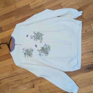 Vintage spring Grandma sweater XL